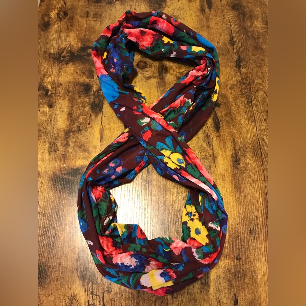 American Eagle Floral Infinity Scarf